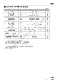 XC9252B08AVR-G Datasheet Page 5
