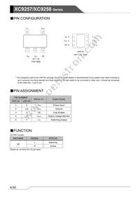 XC9258B36EMR-G Datasheet Page 4