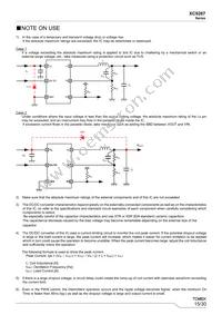 XC9267B75DPR-G Datasheet Page 15