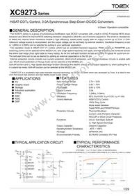 XC9273B06DZR-G Datasheet Cover