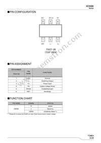 XC9280A75CYR-G Datasheet Page 3