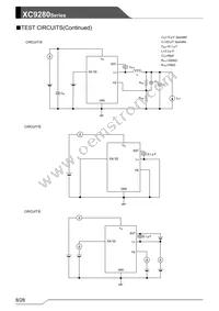 XC9280A75CYR-G Datasheet Page 8