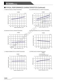 XC9280A75CYR-G Datasheet Page 18