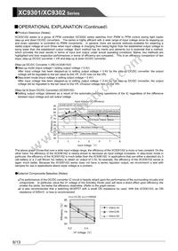 XC9302A603MR-G Datasheet Page 6