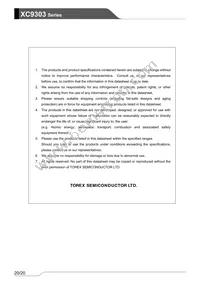 XC9303B093KR-G Datasheet Page 20