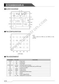 XC9306B05G0R-G Datasheet Page 2