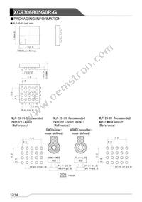 XC9306B05G0R-G Datasheet Page 12
