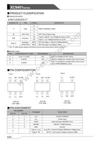 XC9401C60CSR-G Datasheet Page 4