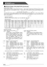 XC9502B095AR-G Datasheet Page 8