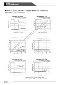 XC9503B095AR-G Datasheet Page 20