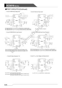 XC9516A21AZR-G Datasheet Page 8