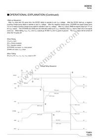 XC9516A21AZR-G Datasheet Page 15