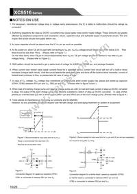 XC9516A21AZR-G Datasheet Page 16