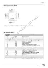 XC9519A12AZR-G Datasheet Page 3