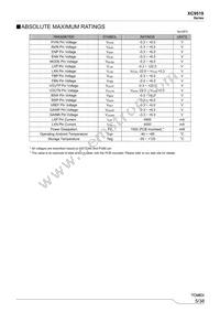 XC9519A12AZR-G Datasheet Page 5