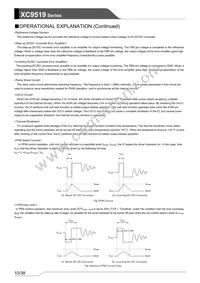 XC9519A12AZR-G Datasheet Page 10