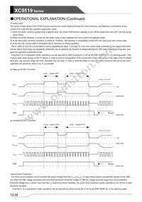 XC9519A12AZR-G Datasheet Page 12