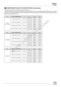 XC9519A12AZR-G Datasheet Page 15