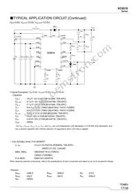 XC9519A12AZR-G Datasheet Page 17