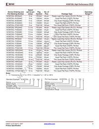 XC9572XL-7PCG44I Datasheet Page 9