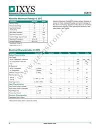 XCA170S Datasheet Page 2