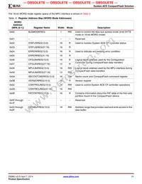 XCCACE-TQG144I Datasheet Page 21