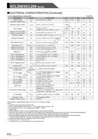 XCL209A113DR-G Datasheet Page 6