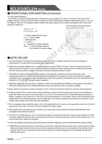 XCL214E363DR Datasheet Page 10