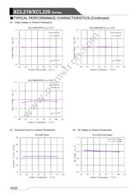 XCL220B363FR-G Datasheet Page 16