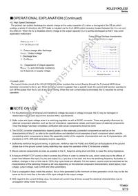 XCL222B361ER-G Datasheet Page 9
