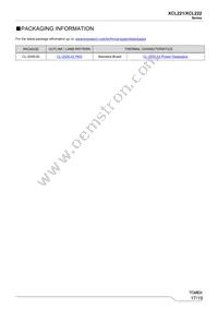 XCL222B361ER-G Datasheet Page 17