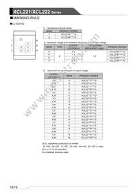 XCL222B361ER-G Datasheet Page 18