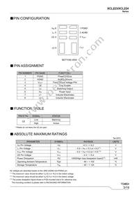 XCL224B363D2-G Datasheet Page 3