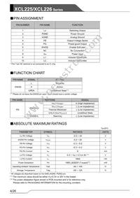XCL226B0K1H2 Datasheet Page 4