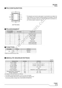 XCL301A331ER-G Datasheet Page 3