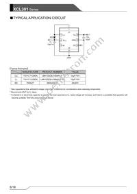 XCL301A331ER-G Datasheet Page 6