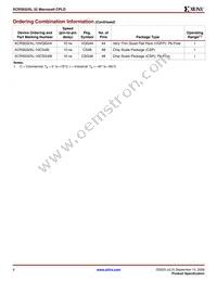 XCR3032XL-7PC44I Datasheet Page 8