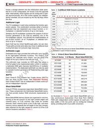 XCV100E-6PQG240C Datasheet Page 11