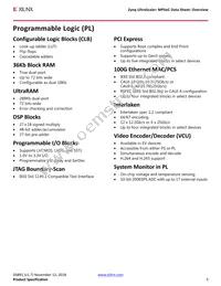 XCZU3EG-3SFVC784E Datasheet Page 3