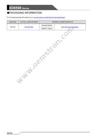 XD6506B502MR-Q Datasheet Page 22