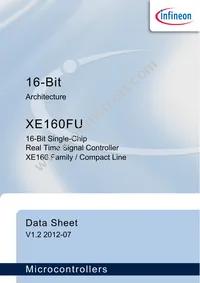 XE160FU8F40RAAKXUMA1 Datasheet Cover