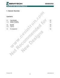 XE8805AMI028LF Datasheet Page 3
