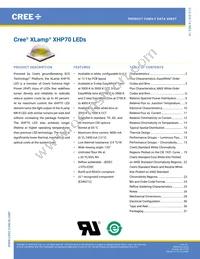 XHP70A-01-0000-0D0UK240H Datasheet Cover