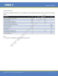 XHP70A-01-0000-0D0UK240H Datasheet Page 2