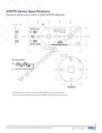 XHP70A-0S-04-0D0BN40E2 Datasheet Page 9