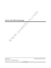 XL232-1024-FB374-I40 Datasheet Cover