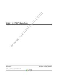 XLF224-512-FB374-I40 Datasheet Cover