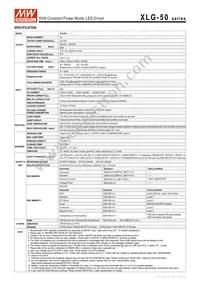 XLG-50-AB Datasheet Page 2