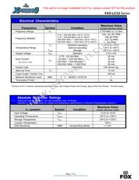 XLL325156.250000I Datasheet Page 3