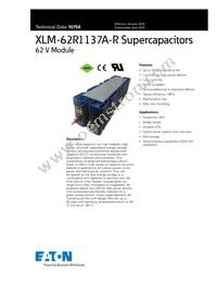 XLM-62R1137A-R Datasheet Cover